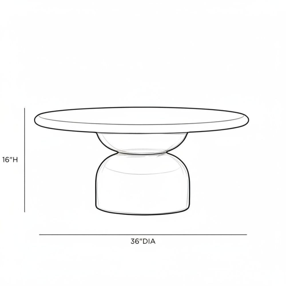 Faith Indoor/Outdoor Coffee Table Outdoor Coffee Tables