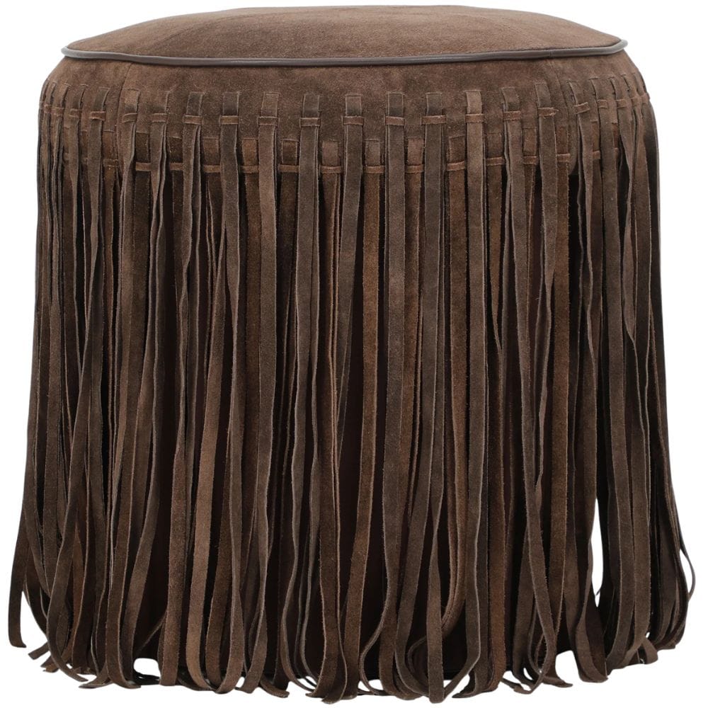 Daphne Round Ottoman Ottomans + Stools