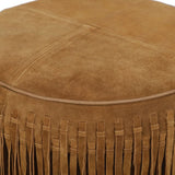 Daphne Round Ottoman Ottomans + Stools