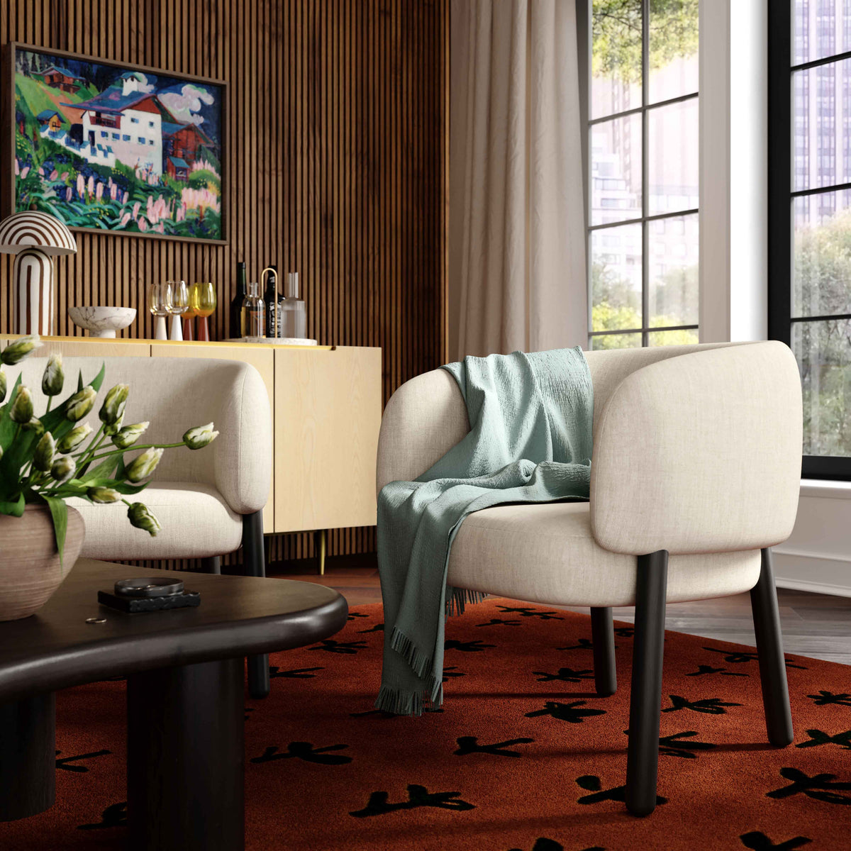 Roxy Accent Chair Occasional + Accent Chairs