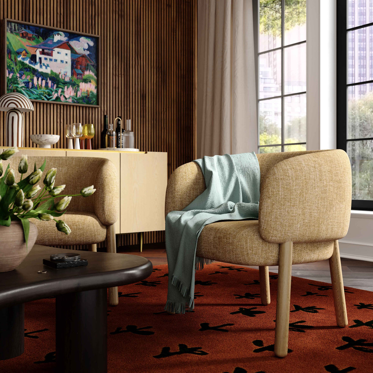 Roxy Accent Chair Occasional + Accent Chairs