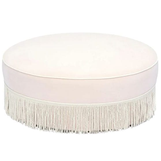 Georgia Tassel Ottoman Ottomans + Stools