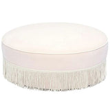 Georgia Tassel Ottoman Ottomans + Stools