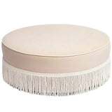 Georgia Tassel Ottoman Ottomans + Stools