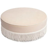 Georgia Tassel Ottoman Ottomans + Stools
