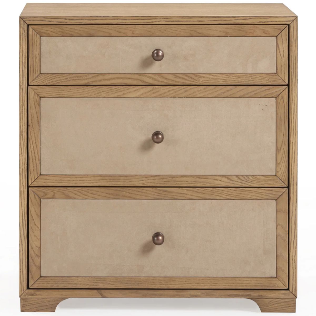 Lorena 3-Drawer Nightstand
