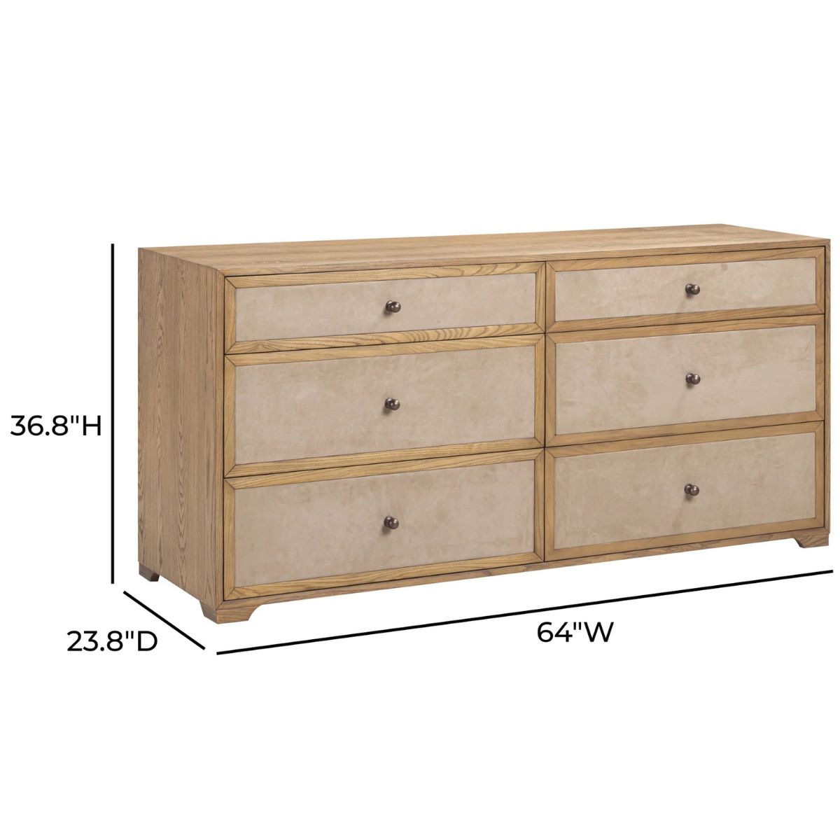 Lorena 6-Drawer Dresser