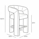 Capone Bar + Counter Stool Bar + Counter Stools