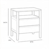 Manuela Nightstand Nightstands + Bedside Tables
