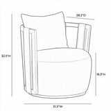 Orion Swivel Chair Occasional + Accent Chairs