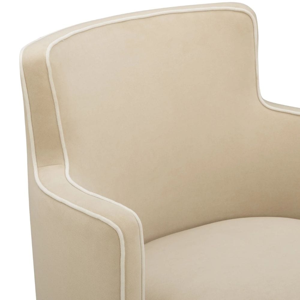 Delia Tasseled Swivel Chair Occasional + Accent Chairs