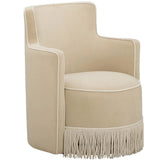 Delia Tasseled Swivel Chair Occasional + Accent Chairs