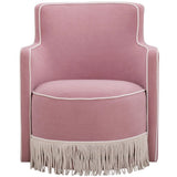 Delia Tasseled Swivel Chair Occasional + Accent Chairs TOV-S55102 793580658197