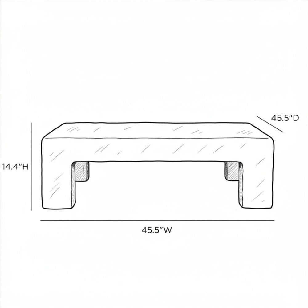 Roxanne Indoor/Outdoor Coffee Table Outdoor Coffee Tables TOV-OC54938 793580653130