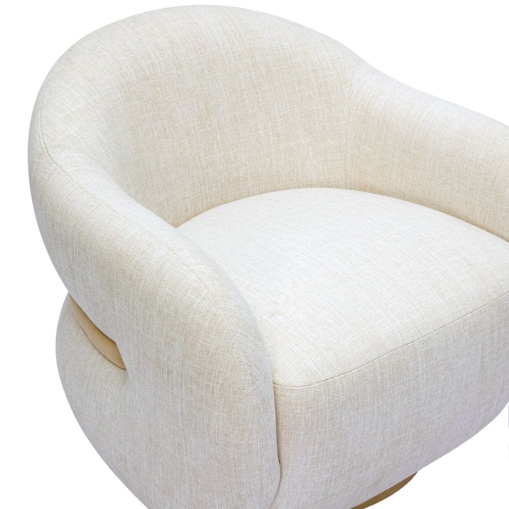 Salma Swivel Accent Chair Occasional + Accent Chairs