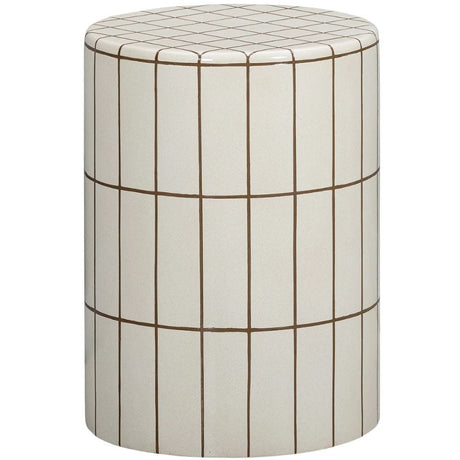 Tatiana Round Indoor/Outdoor Side Table Outdoor Side Tables TOV-OC55060 793580656377