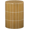 Tatiana Round Indoor/Outdoor Side Table Outdoor Side Tables TOV-OC55061 793580656384