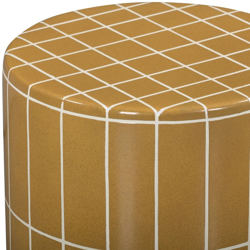 Tatiana Round Indoor/Outdoor Side Table Outdoor Side Tables