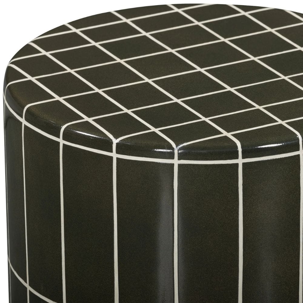 Tatiana Round Indoor/Outdoor Side Table Outdoor Side Tables