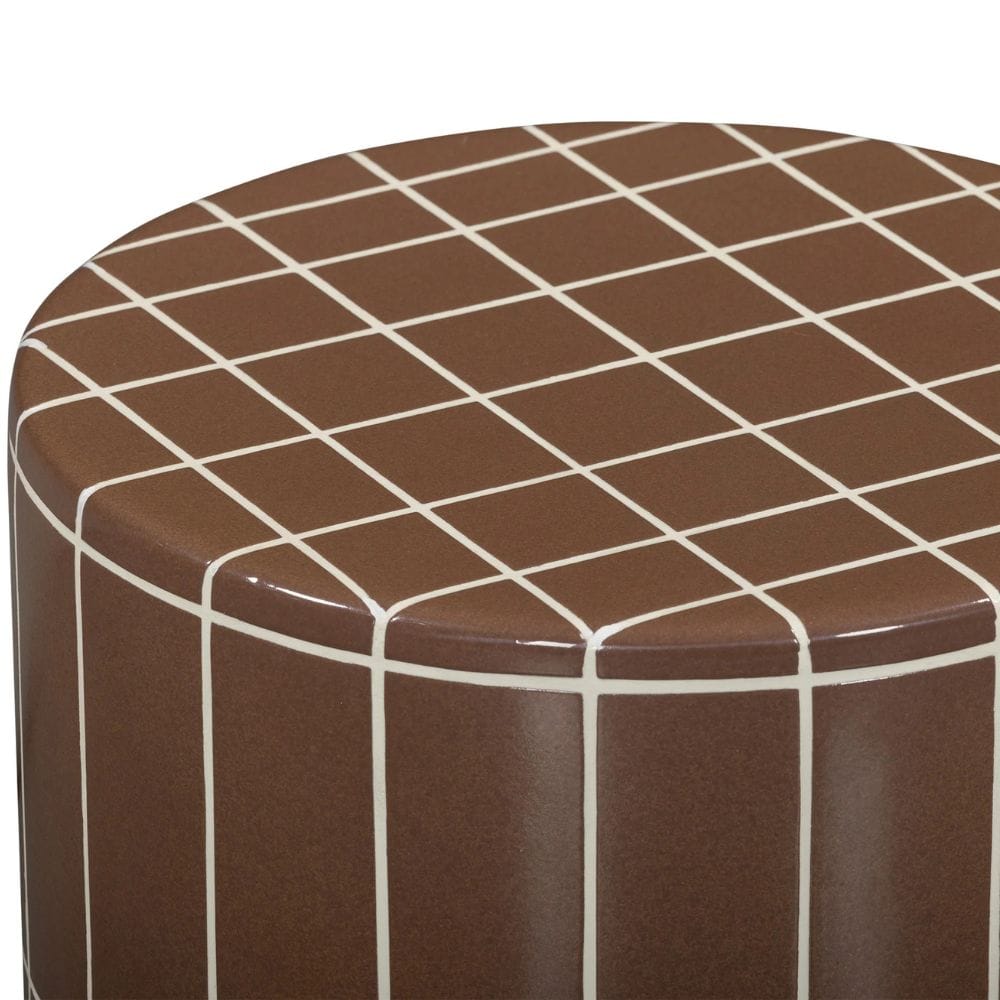 Tatiana Round Indoor/Outdoor Side Table Outdoor Side Tables