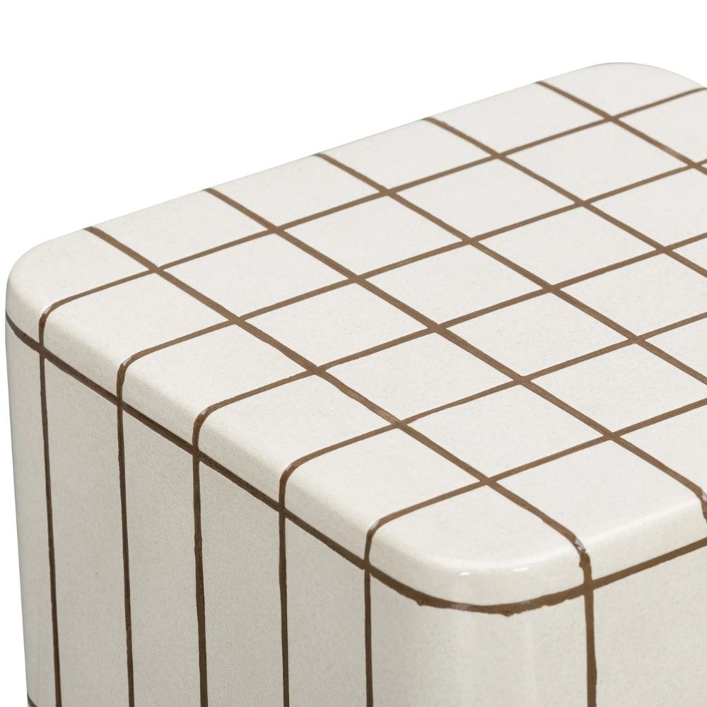 Tatiana Square Indoor/Outdoor Side Table Outdoor Side Tables