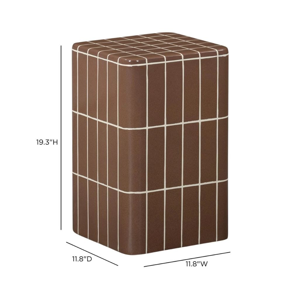 Tatiana Square Indoor/Outdoor Side Table Outdoor Side Tables