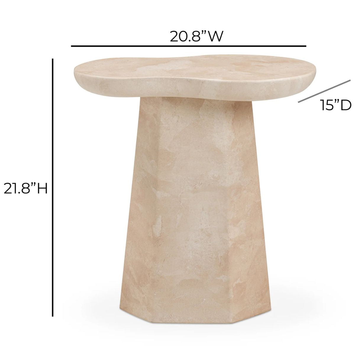 Ziara Indoor/Outdoor Side Table