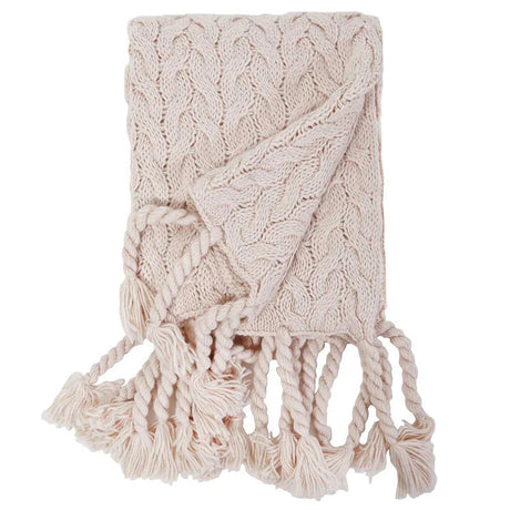 Pom Pom at Home Capistrano Throw - Blush