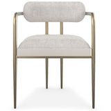 Caracole Emphasis Dining Chair Curved Upholstered Dining Chair caracole-M142-022-295 662896043112