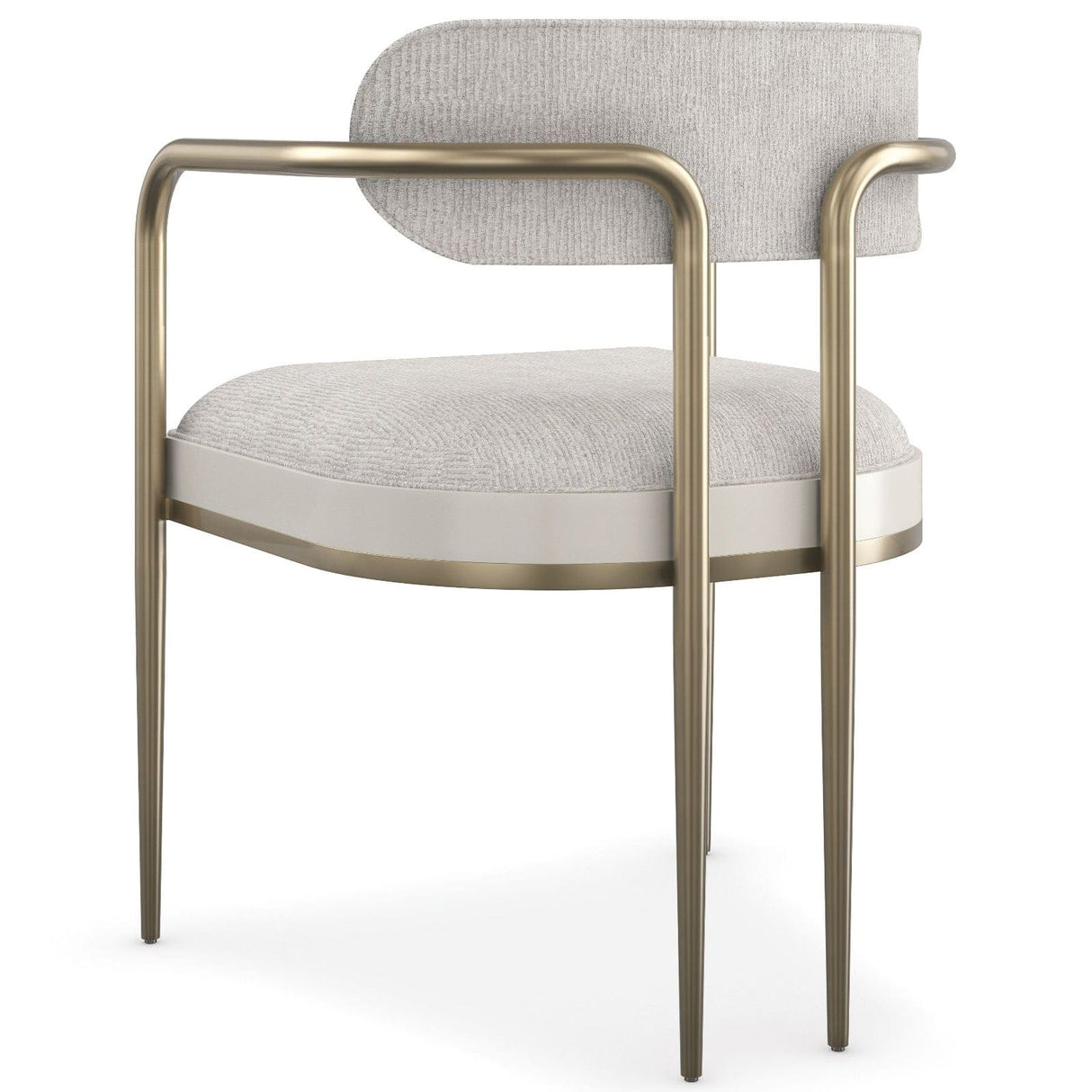 Caracole Emphasis Dining Chair Curved Upholstered Dining Chair caracole-M142-022-295 662896043112