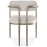 Caracole Emphasis Dining Chair Curved Upholstered Dining Chair caracole-M142-022-295 662896043112