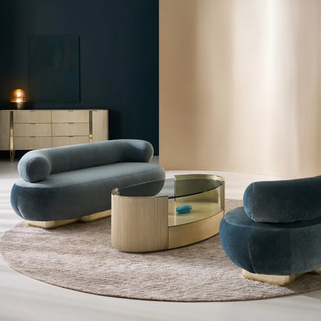 Love Oval Cocktail Table