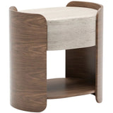 Fleur Open Nightstand