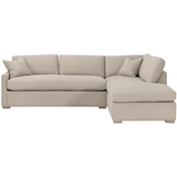 Clara Slim Arm Sleeper Sectional
