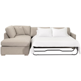Clara Slim Arm Sleeper Sectional