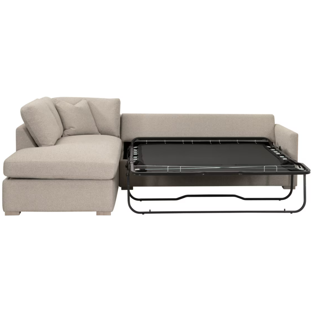Clara Slim Arm Sleeper Sectional