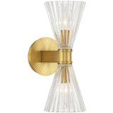 Lotus 2-Light Sconce