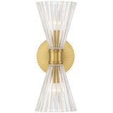 Lotus 2-Light Sconce