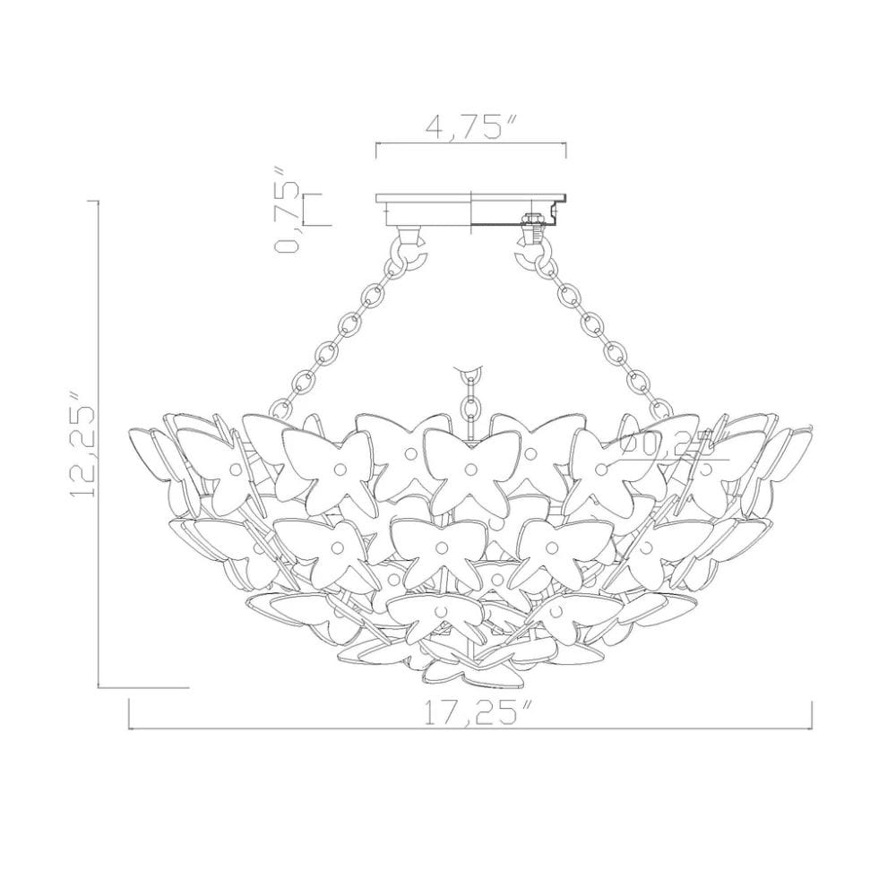 Killian Semi Flush Mount Flush Mounts KLN-5200-LG 633779106002