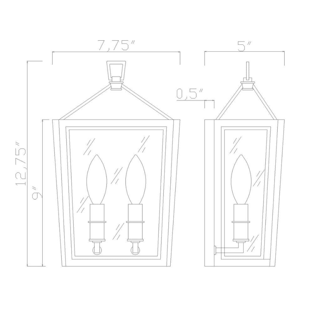 Libby Langdon Herrick Sconce Sconces HRK-2501-LG-NY 633779105975