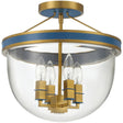 Libby Langdon Herrick Semi Flush Mount Flush Mounts HRK-2500-LG-NY 633779105999