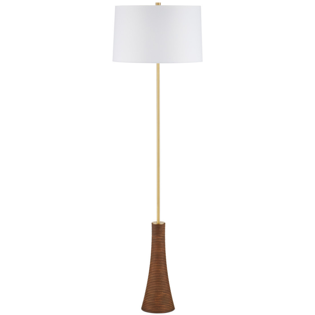Lathe Floor Lamp