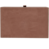 Leather & Raffia Box (Set of 2)