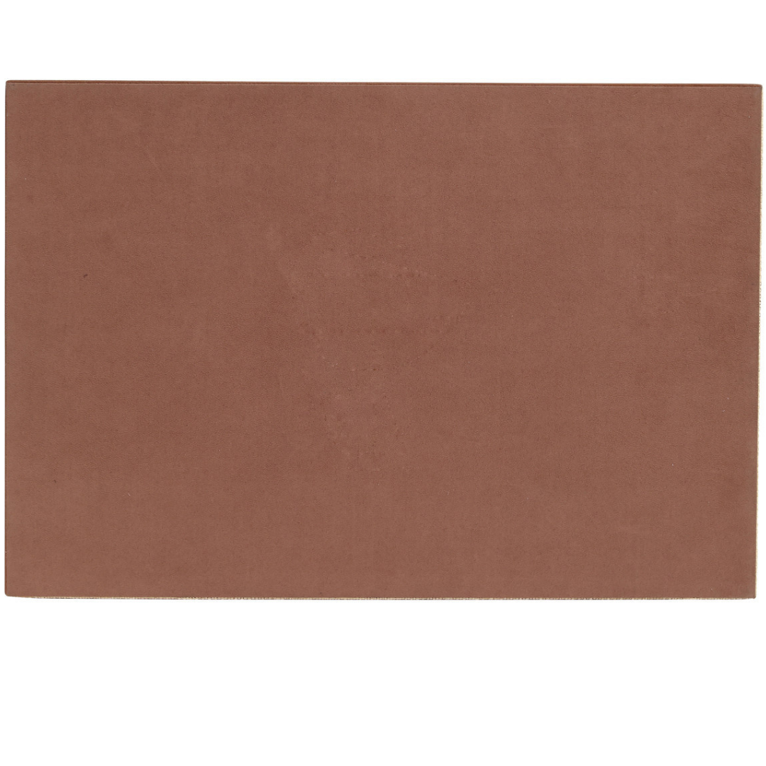 Leather & Raffia Tray (Set of 2)