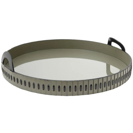 Cuoio Round Tray Trays 1200-1146