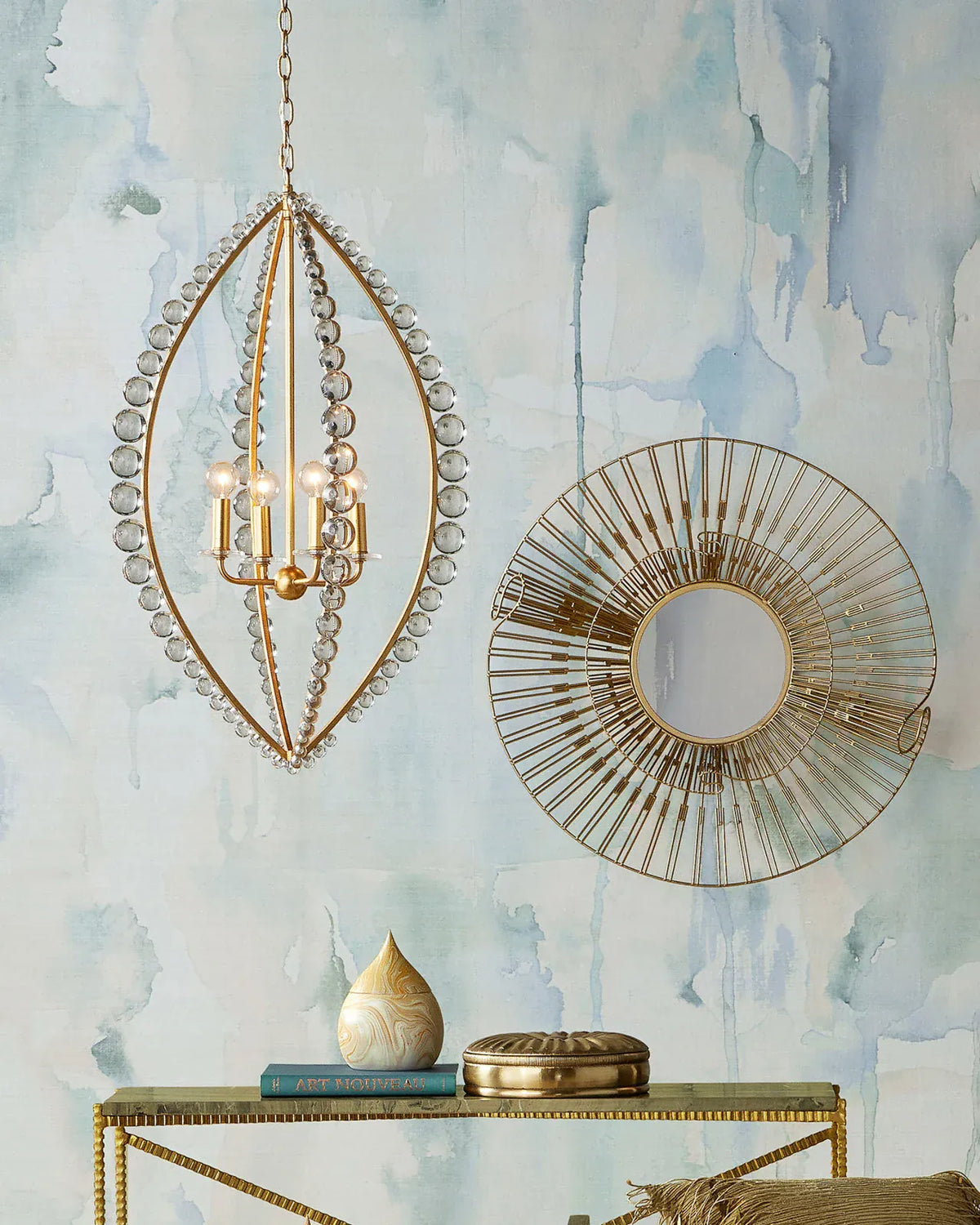 Ruche Mirror Round + Oval Mirrors 1000-0182