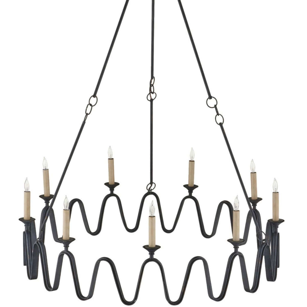 Undulation Chandelier Chandeliers 9000-1504