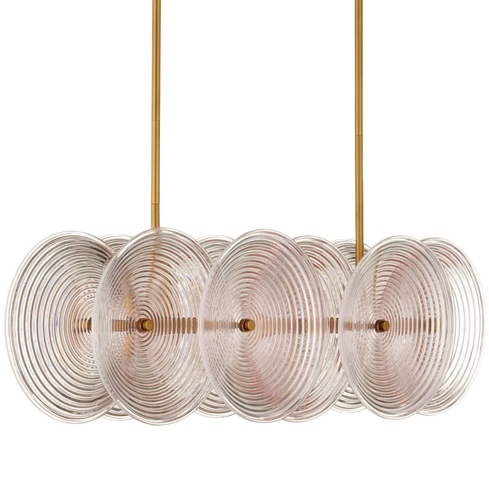 Whirlwind Rectangular Chandelier Chandeliers 9000-1457