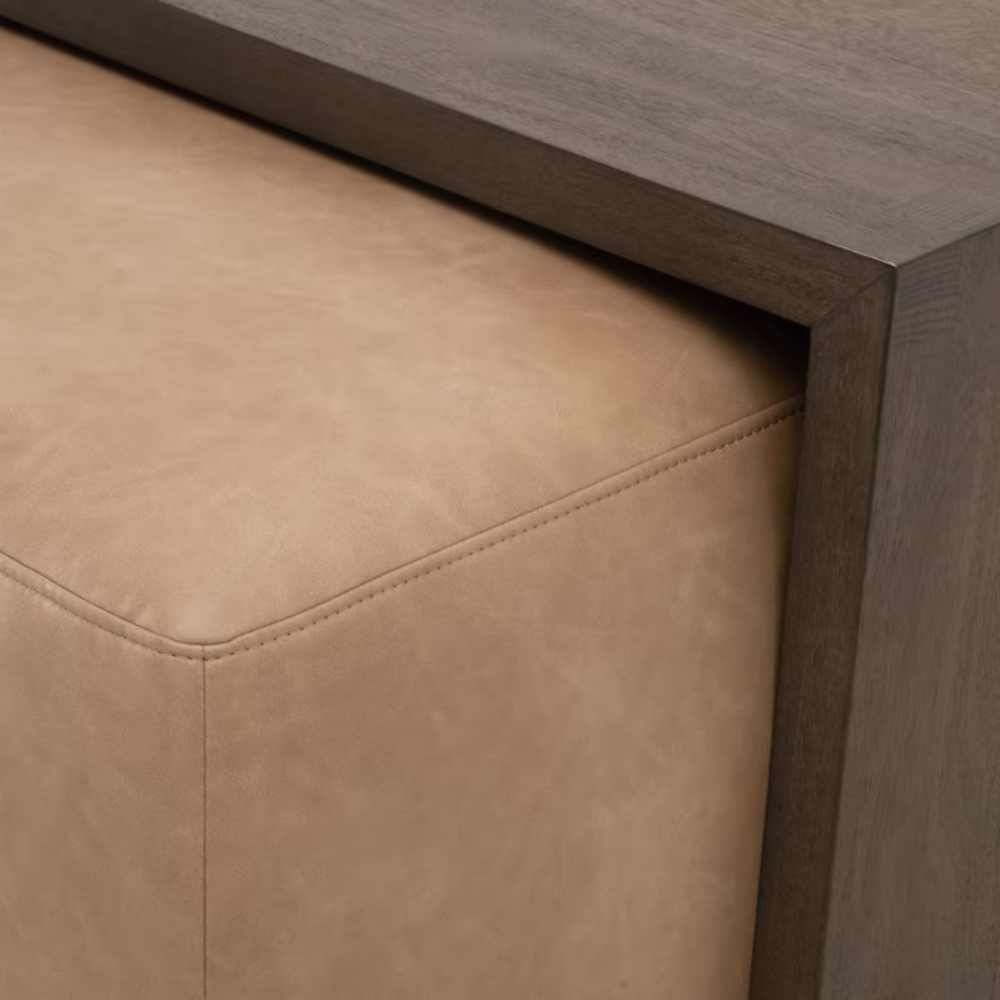 Dovetail Upholstered Coffee Table