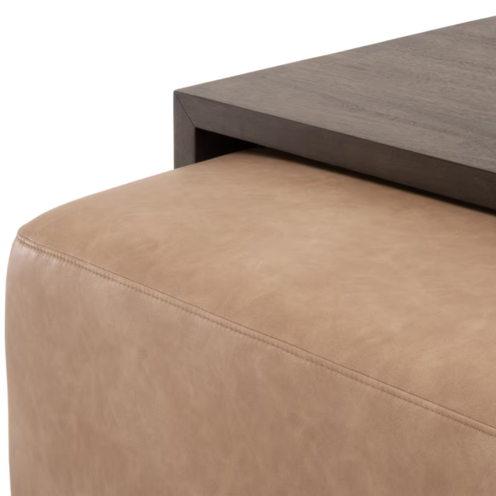 Dovetail Upholstered Coffee Table